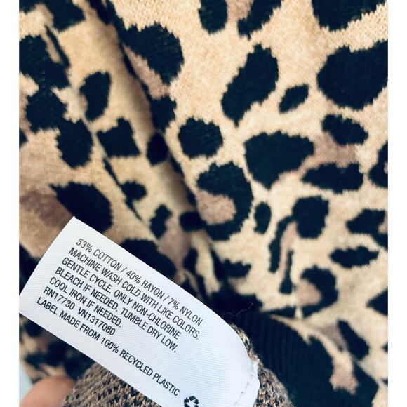 Ava & Viv Animal Print Sweater - Picture 7 of 8